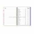 Custom 2025 Spiral Date Weekly and Monthly Planner